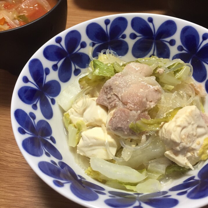 豚肉と白菜の煮込み